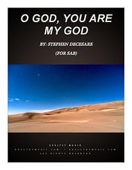 O God, You Are My God SAB choral sheet music cover Thumbnail